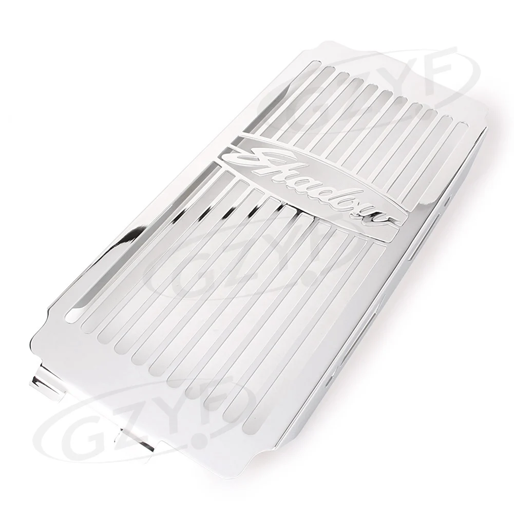 Motorbike Cooling Radiator Grille Grill Cover Guard Protector For Honda Shadow VT750 C2 1998-2003 /Spirit 2001-2008 Stainless