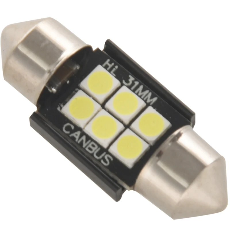 10Pcs Zeer Heldere 400 Lumen 3020 Chipset Canbus Error Gratis Led Lampen Voor Interieur Autolichten