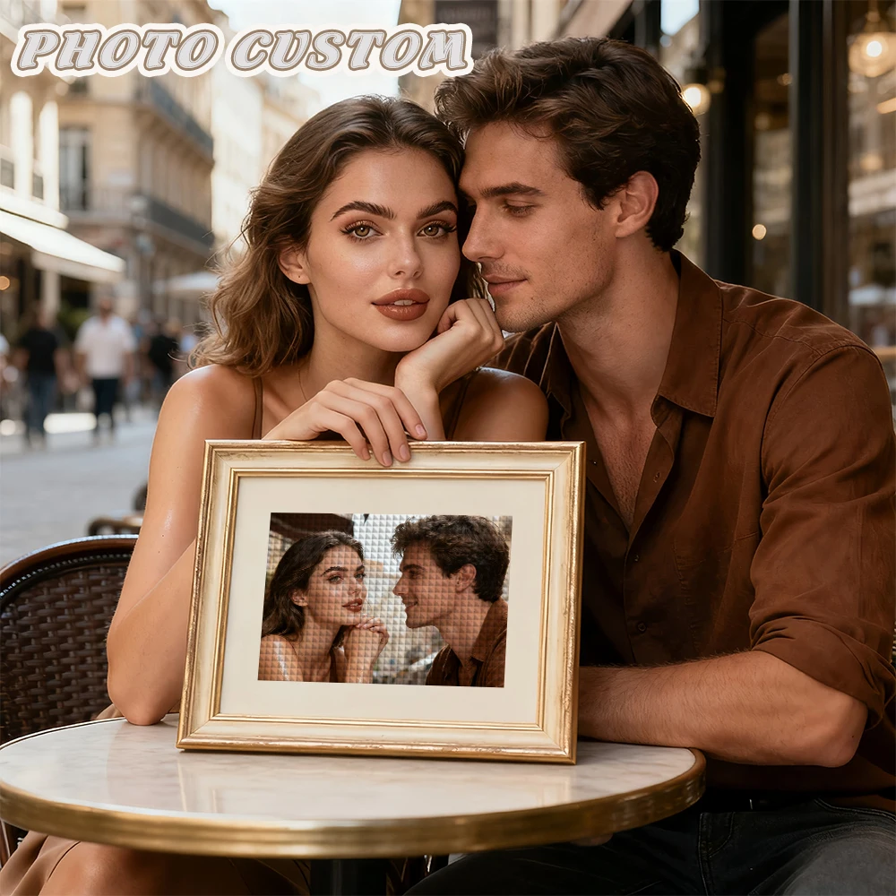 EverShine Custom Photo 5D Diamond Painting Multiple Size Full Square Round Drill Embroidery DIY Mosaic Craft Kit Customized Gift