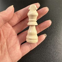 2.5-inch Chess Pieces New Advanced Solid Wood Pieces Set 32 Pieces Table Puzzle Entertainment Game