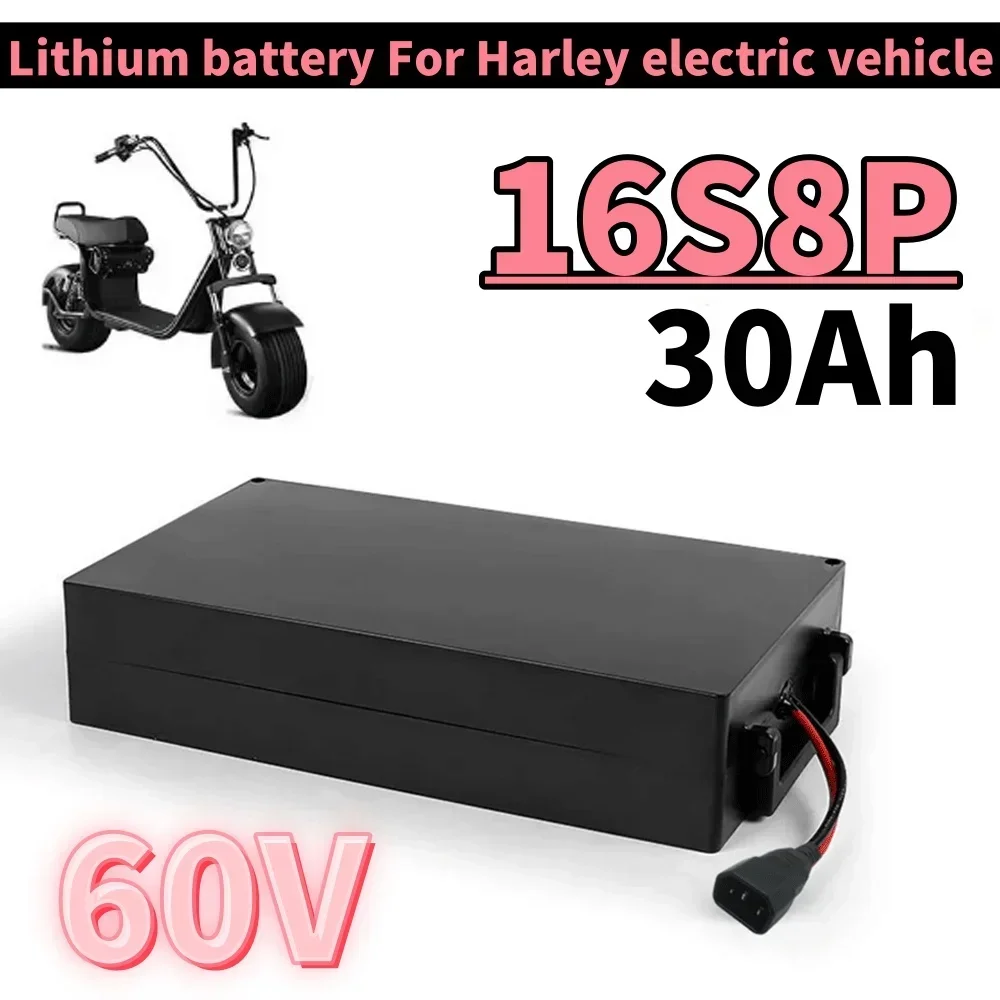 18650 60V 30Ah Battery electric motorcycle lithium battery waterproof Battery for two Wheel motorcycle electric scooter bicycle