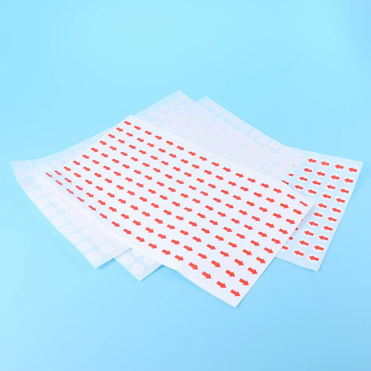

3200pcs 10Mm Red Arrow Labels Removable Self Adhesive Round Stickers For Product Inspection Defect Indicator Folder