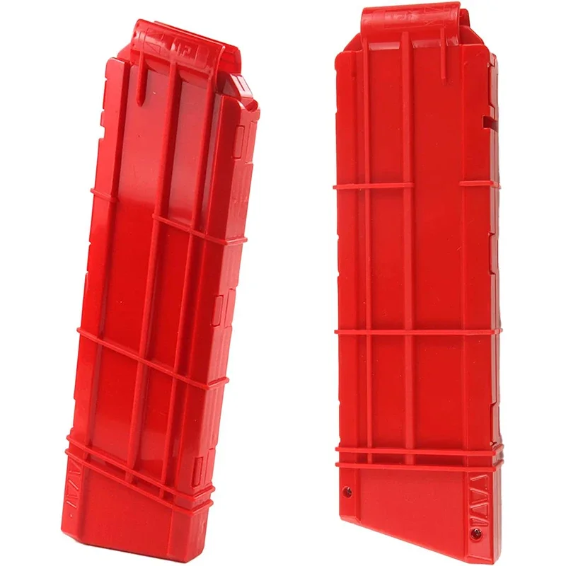Transparent Orange Universal Reload Clip 6 /12 /18 Rounds for Magazine Darts Soft Bullet Toy Gun Accessories