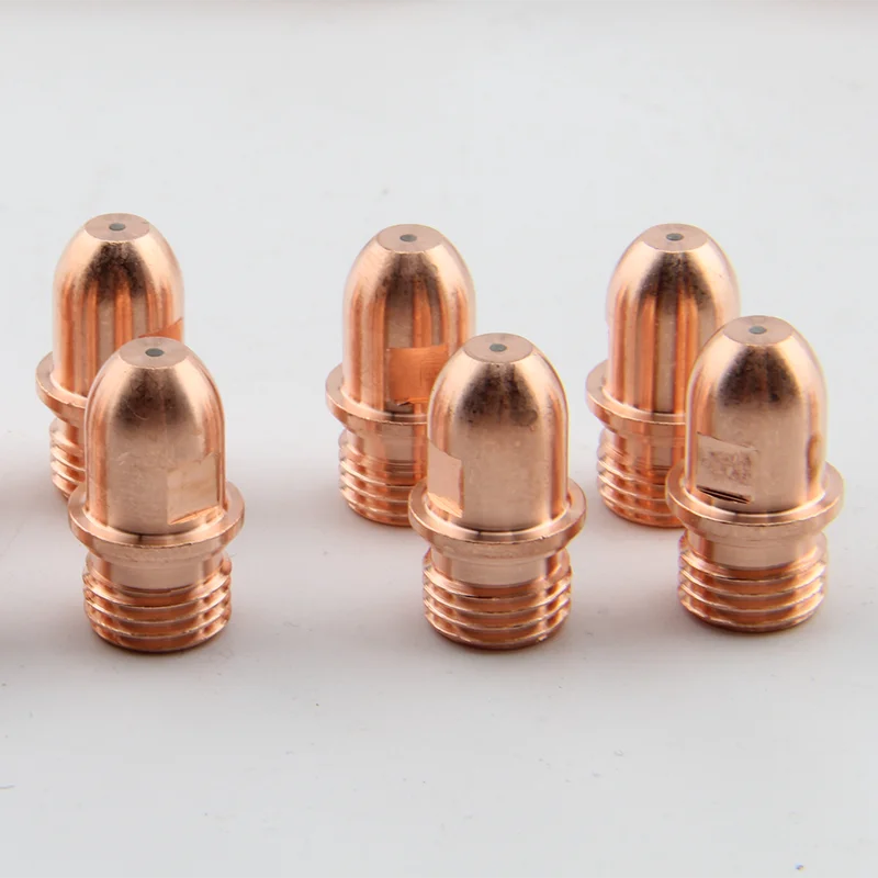 10 +10pcs / Lot Electrode RR0101 Nozzle PD0101 1.1MM - 1.9 MM for Trafimet  A141 Plasma Cutting Torch Consumables