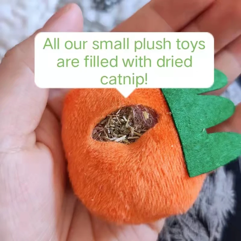 MPK New Series Cat Toy Small Cat Toy Cat Plush Toys With Catmint Fillings Cartoon Series (A7138)