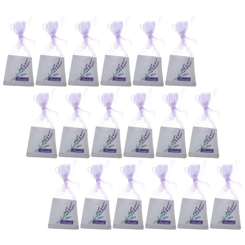 50 Pcs Sachet Bag Storage Vosarea Lavender Travel Small Garbage Bags Packaging Drawstring Cotton Lavendar Pouch Wardrobe