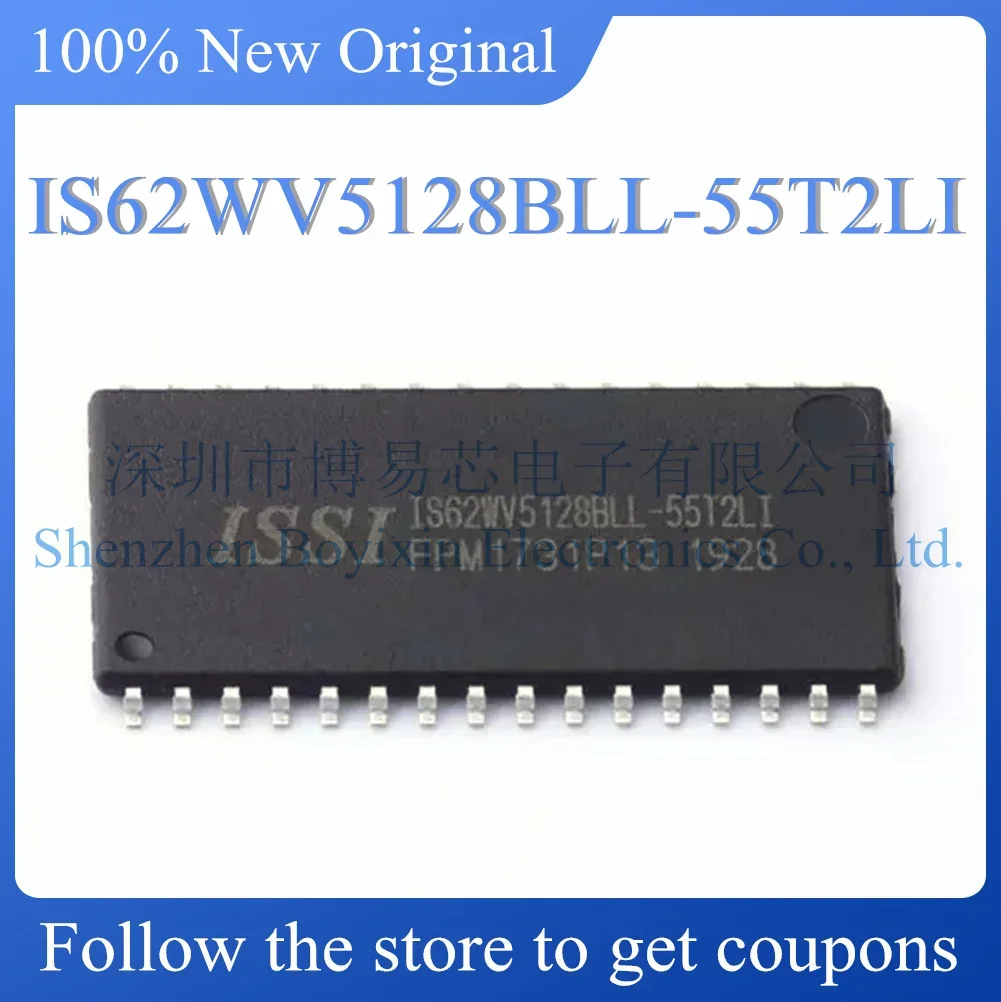 

NEW IS62WV5128BLL-55T2LI Original Product TSOPII-32