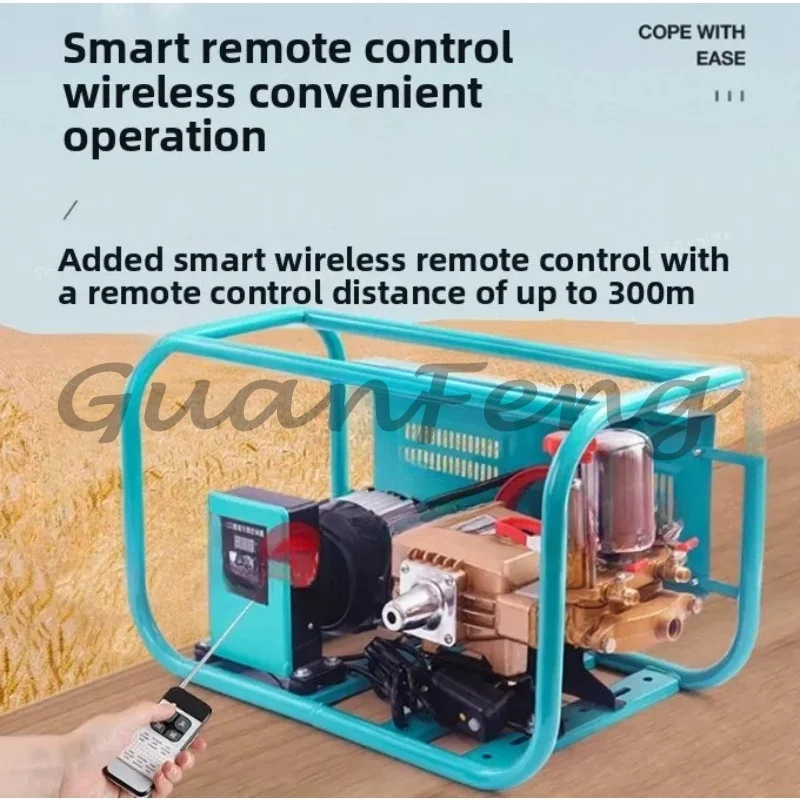 High pressure punch sprayer Car wash irrigation 48V60V72V 220V electric sprayer