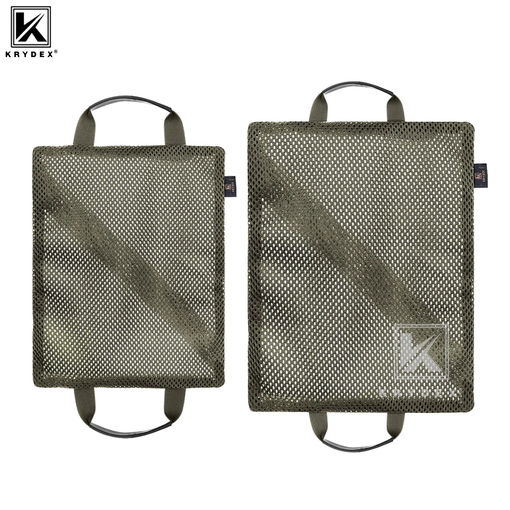 KRYDEX 2 قطعة التكتيكية كيس شبكي وحدات فائدة المشرف EDC الحقيبة في الهواء الطلق التخييم السفر المنظم تخزين حقيبة صيد #1