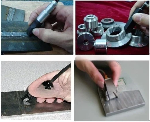 Equipamento de teste de partículas magnéticas