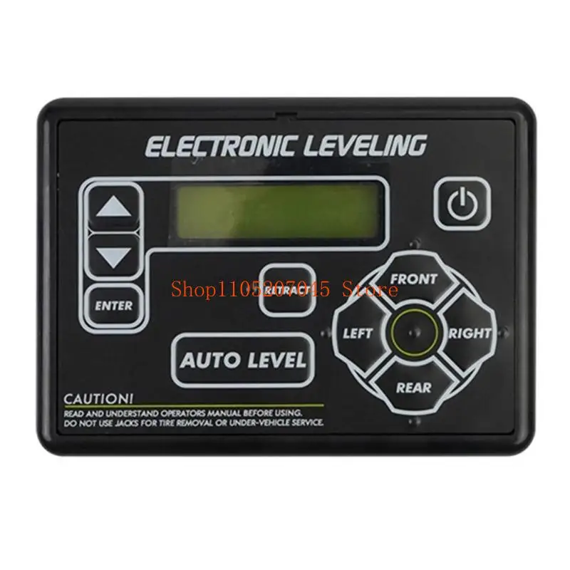 37cd Electronic Leveling Control Panel Replacement RVs Leveling Touchpad for 5th Wheel with Auto Leveling Button
