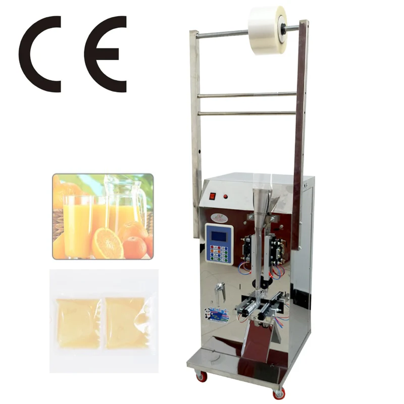 Electric Liquid Packing Machine For Olive Oil Perfume Self Suction Liquid Packaging Machine