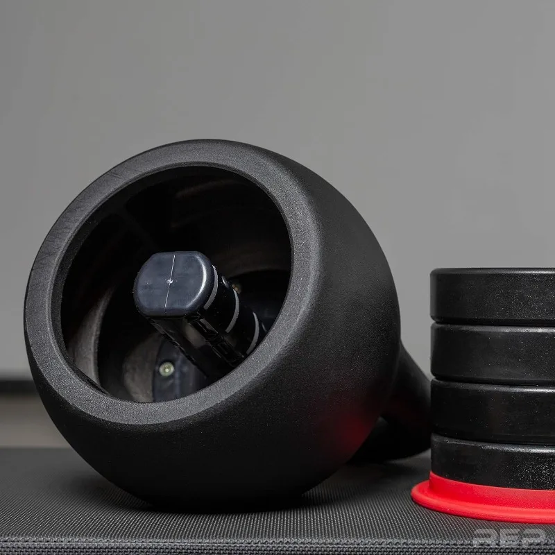 Adjustable Kettlebell with Matte Powder Coating – Quickly Select From Multiple KG or LB Weight Options for HIIT and