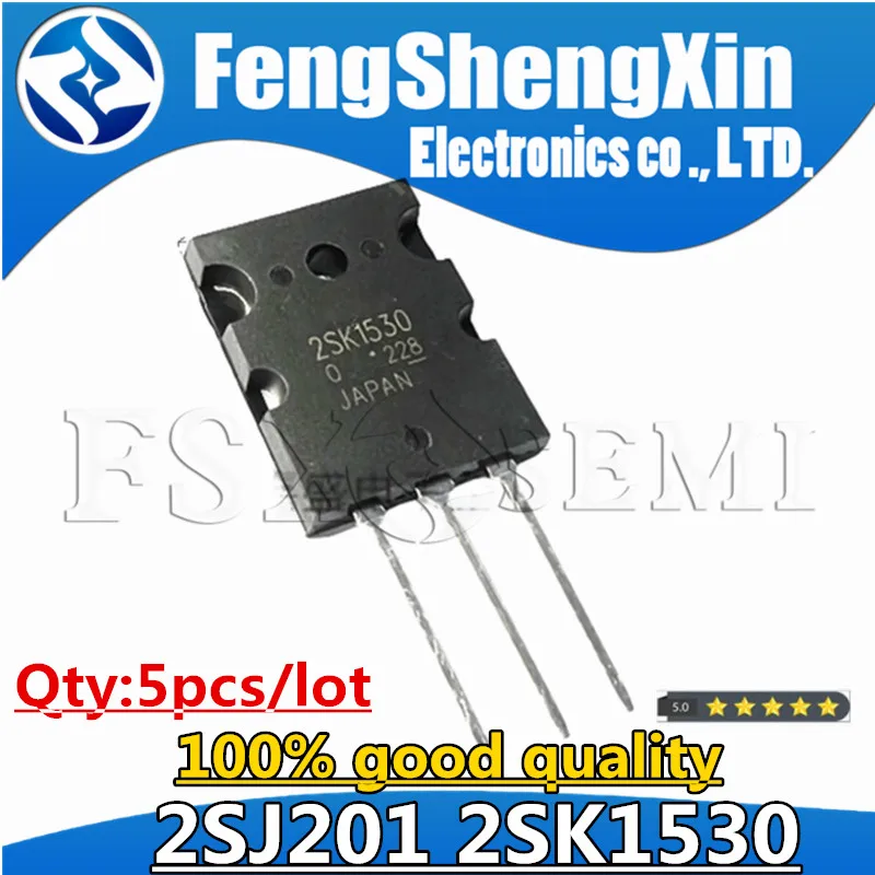 5pcs K1530 J201 2SK1530 2SJ201 TO3PL Chips