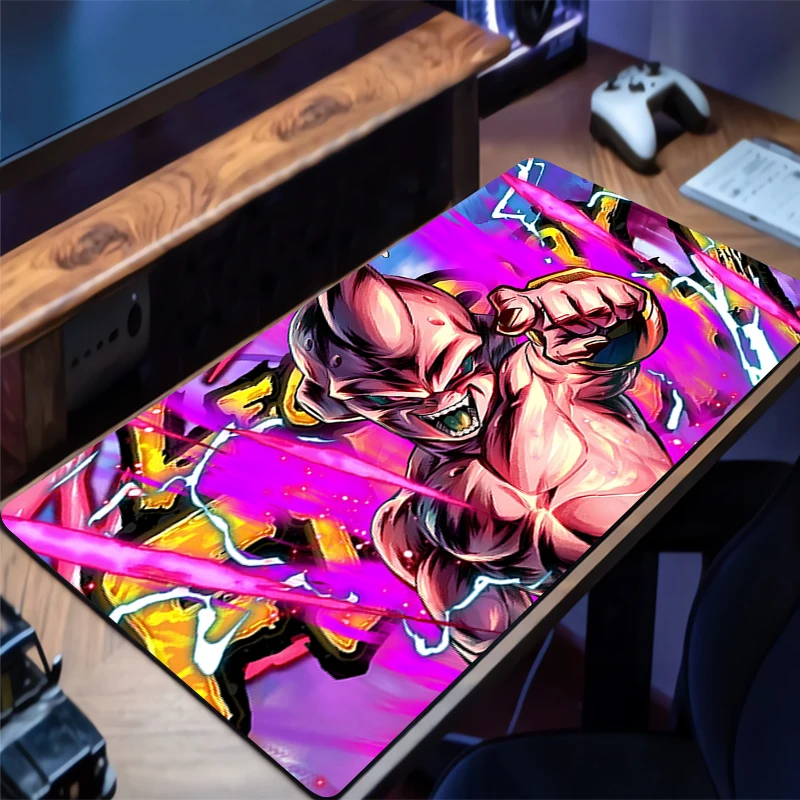 Mouse Pad DBZ Dragon Ball Majin Buu 90x40cm PC Desk Mat Gamer Office Computer Carpet Keyboard Table Gaming Accessories Mousepad
