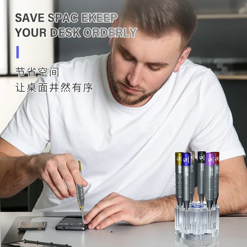 7 in1 Mechanic KINGKONG screwdriver set with storage precision multitools Cell Phone Repair disassembly Tools for IPhone Android