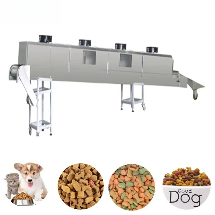 سعة صغيرة التوأم المسمار الحيوانات الأليفة الغذاء الطارد مصنع خط إنتاج أغذية الكلاب