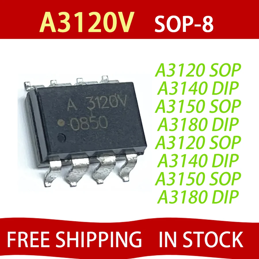 5Pcs A3120 A3140 A3…