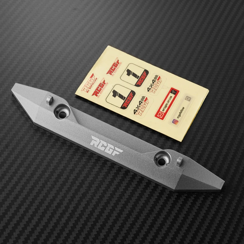 Lega di alluminio 1 10 paraurti posteriore RC aggiornamento parte 1 pz durevole Rc paraurti posteriore per TRAXXAS TRAX-4 RC auto parte RC accessori