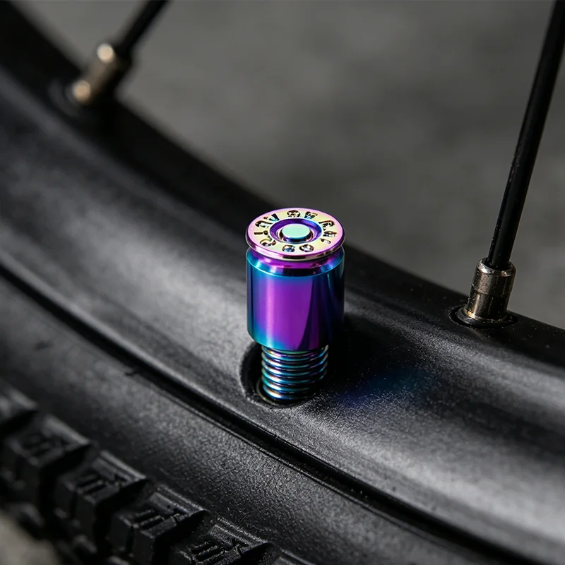 Bullet Shell Tire Valve Stem Caps, Aluminum Alloy Car Air Stem Cap for Cars, SUV, Trucks, Bikes, Motorcycles, Bicycles