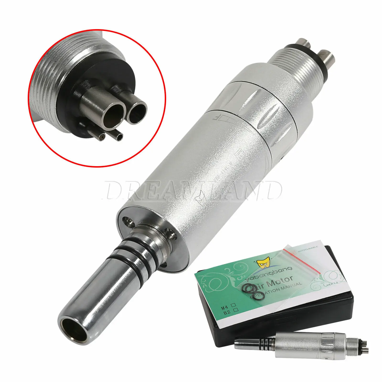 Dental Internal Water Air Motor 4 Holes Slow Low Speed Handpiece fit NSK/ Kavo