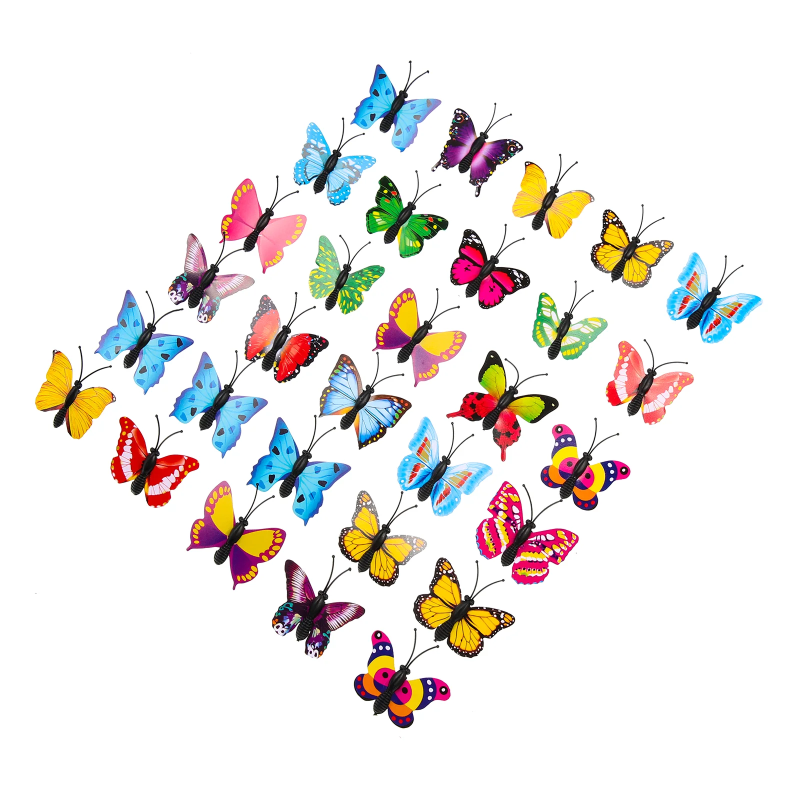 30 Pcs Butterfly Pushpin Thumb Tacks Butterflies Pushpins Map Bulletin Board Thumbtacks Colorful Office