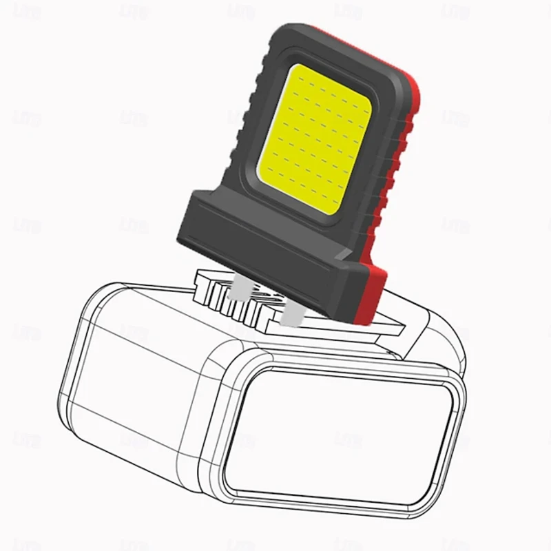 Power Tool Accessories LED Work Light For 18V-21V Li-ion Battery Universal LED Auto Repair Work Light Floodlighting For Outdoor