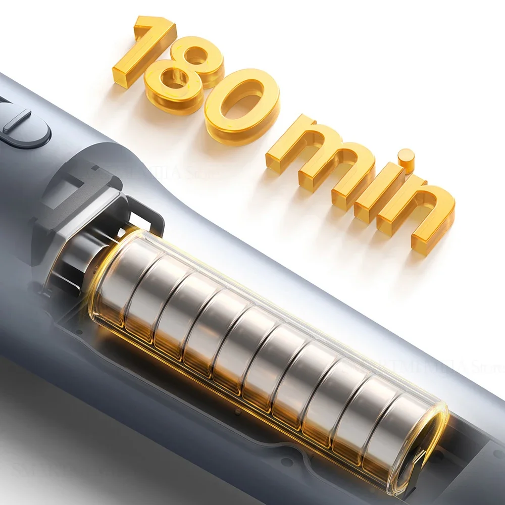 XIAOMI MIJIA alat cukur rambut, mesin pemotong profesional pisau Aloi Titanium dapat diisi ulang