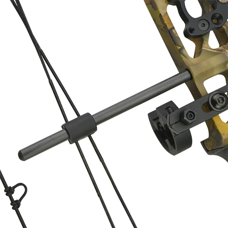 Archery Bowstring Suppressor Rod Stop Bracket  String Separator Tool Stabilizer Compound Bow Shooting Hunting Accessories