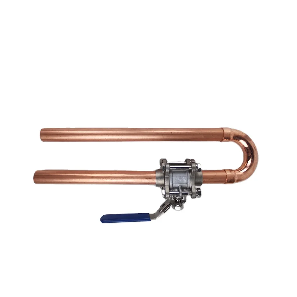 2026/Hot-selling/U-Type Brass Copper Tube with Medical  Shut off Valve