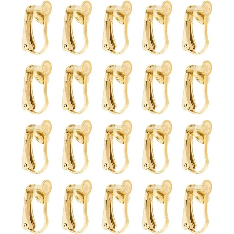 Non Pierced Clip-on Earring Findings