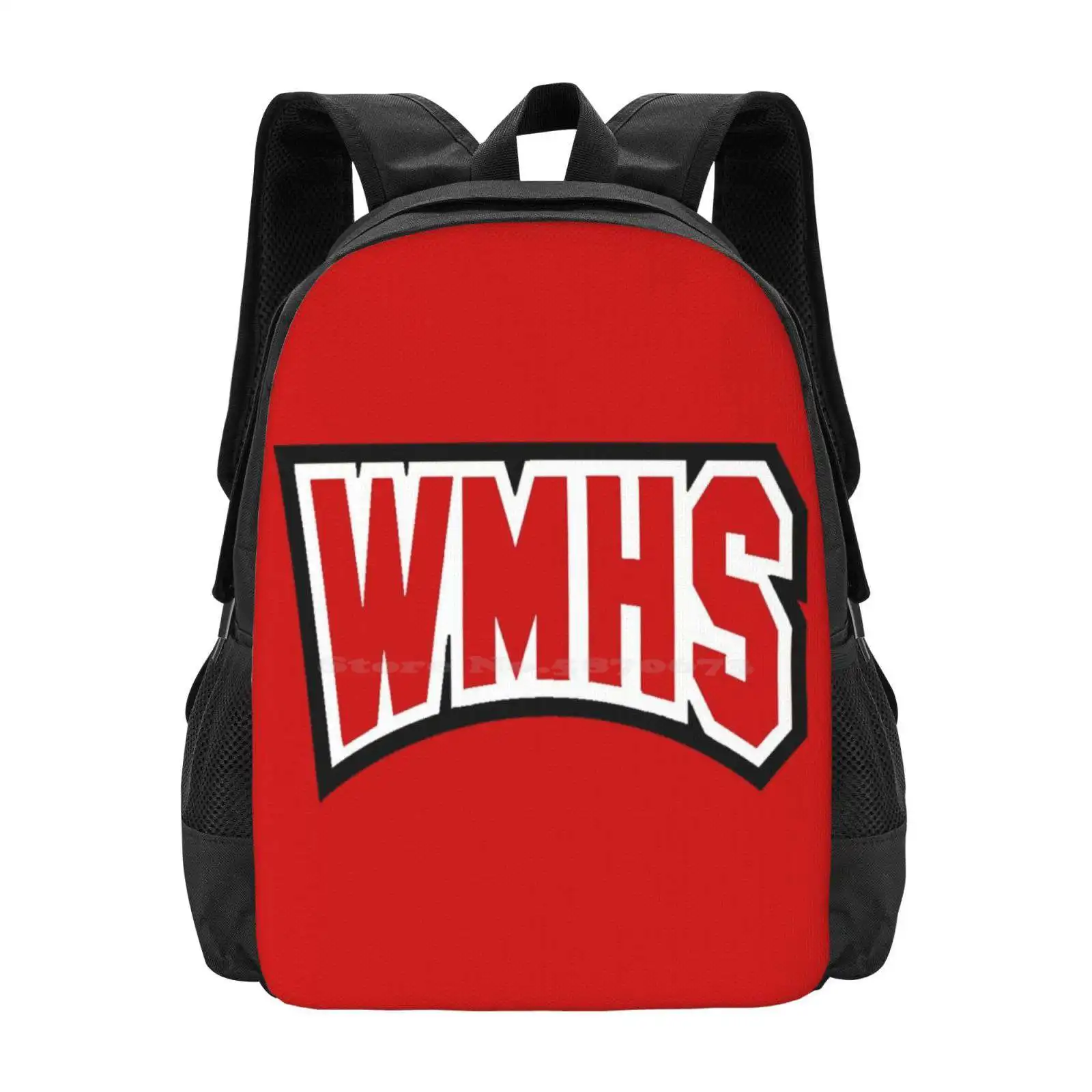 Wmhs 3D Print Design Backpack Student Bag Wmhs William Mckinley High School Glee Cheerios Cheerleaders Kitty Brittany Santana