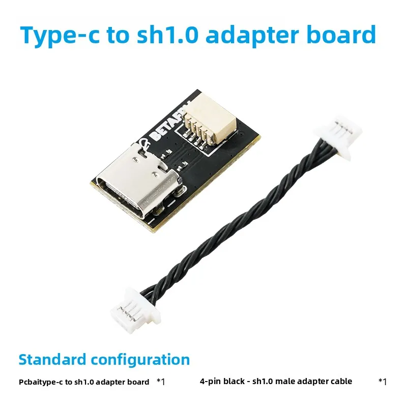 BETAFPV Typ-C zu SH1.0 Adapterplatine, FPV-Drohnen-Tuning-Board, Tuning-Kabel-Zubehör