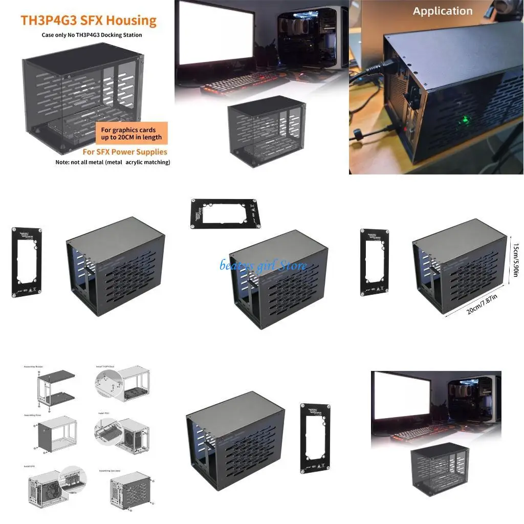 

C7AB Expand Graphics Card Capability GPU Dock Case for GPU Dock TH3P4G3 Accessory