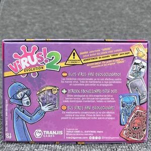 بطاقات لعبة الفيروسات VIRUS2 ، بطاقة اللعب ، لعبة الأب والابن التفاعلية ، لعبة الإصدار الخاص لعيد الهالوين ، لعبة لم شمل الأسرة ، 2 أعلى 6 مبيعات لبطاقات الكوكايين - رقم 2