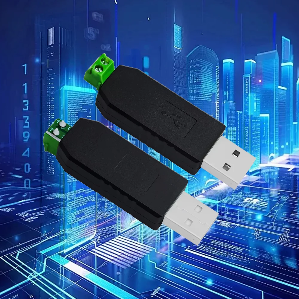 Wide Compatibility RS485 to USB Adapter, Compatible with Windows XP/7/10/11, Vista, Linux, macOS, WinCE 5.0