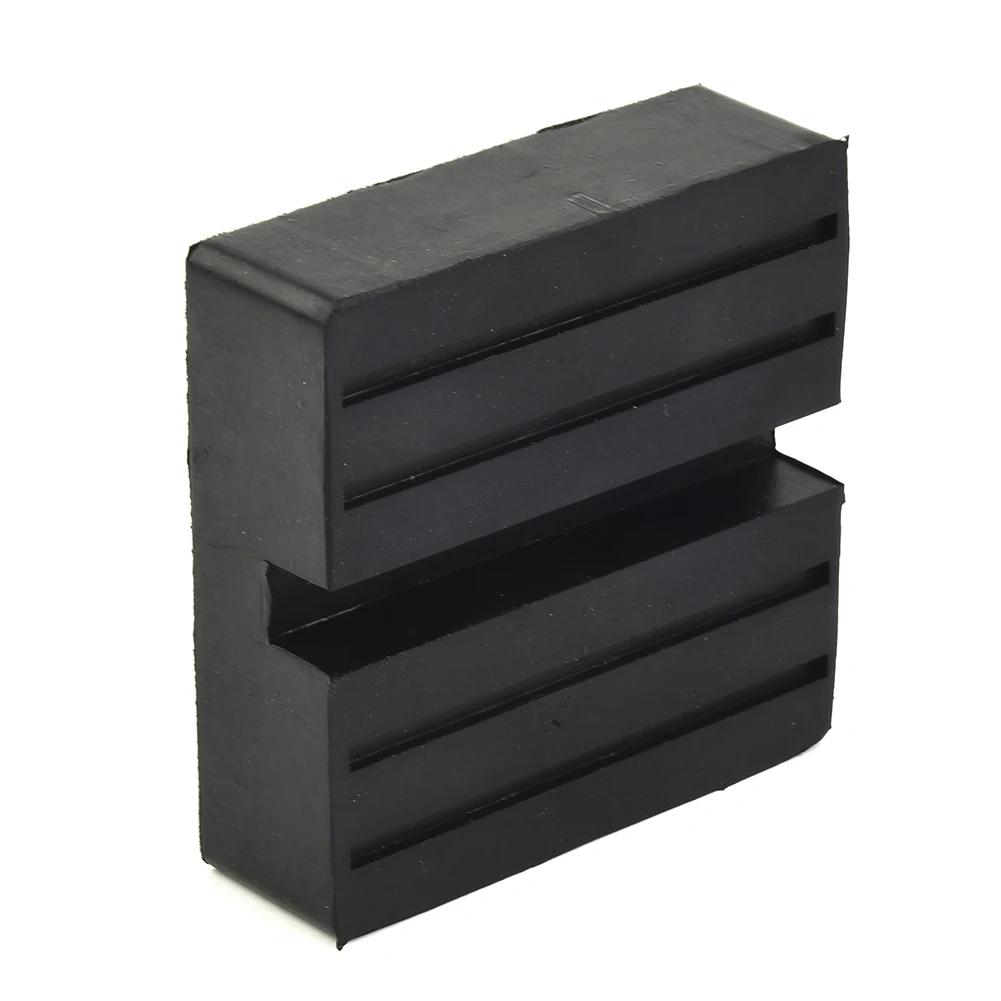 Strong Rubber Support Block, Stable Grip for Scissor Car Lift, Prevents Slipping, Suitable for Car Maintenance/Repairment