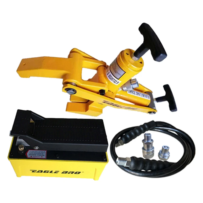 Heavy Duty Tire Picker For Truck Tires Pneumatic Hydraulic Portable Tire Press machine Forklift Tire peeler Vacuum tire Tire rem