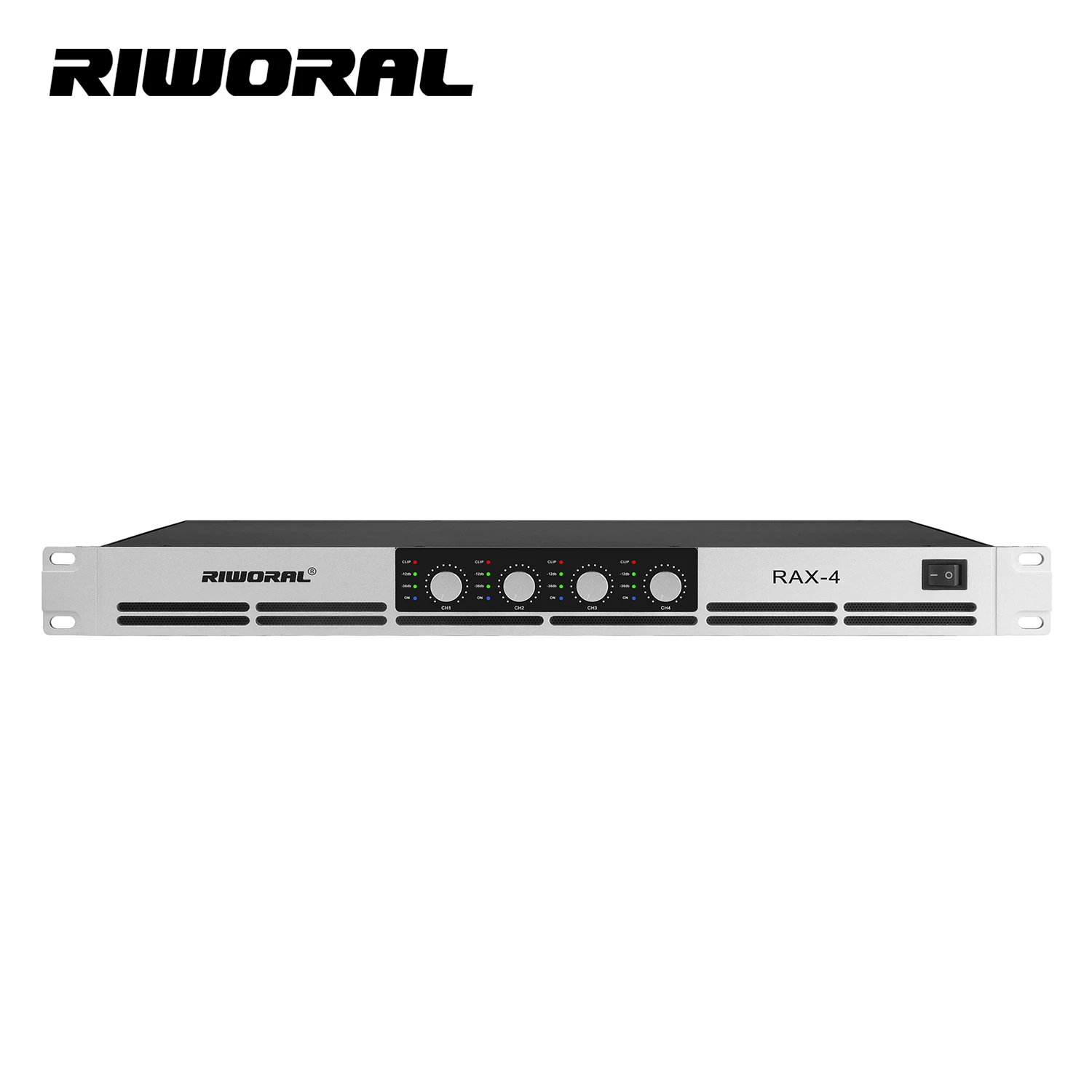 

RAX-4 High Power Class D 2500W 4 Channels Power Amplifier 1U Professional Digital Power Amplifier