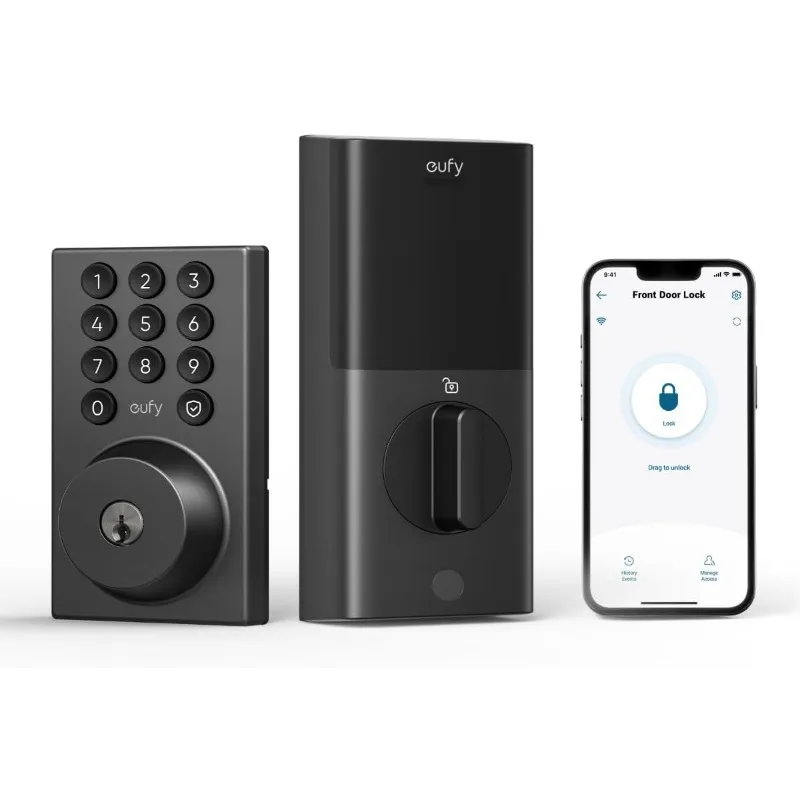 

Smart Lock C30, Keyless Entry Door Lock, Built-in WiFi Deadbolt, Smart Lock for Front Door