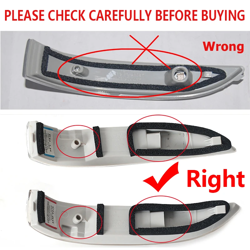 For Hyundai Tucson IX35 2010 2011 2013 2014 Car Outside Rearview Mirror Indicator Lamp Wing Door Side Mirror Turn Signal Light