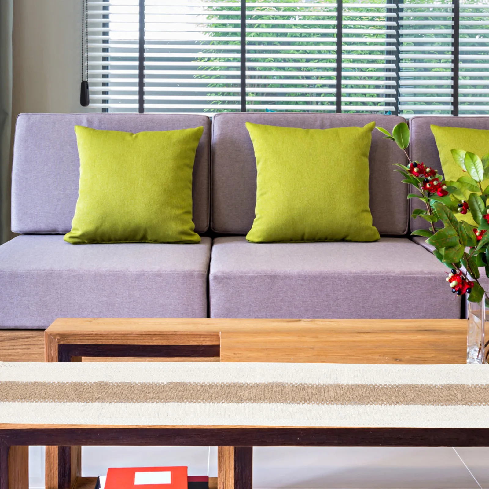 

1Pcs Cotton Linen Splicing Tassel Table Runner Decorative Tablecloth for Dining Room Hotel Wedding Banquet Event