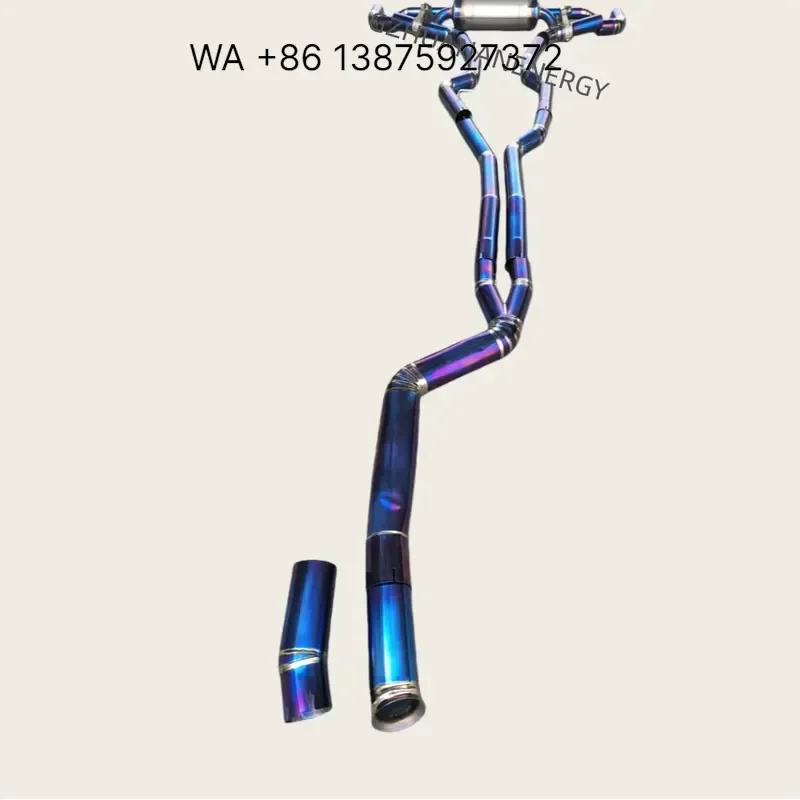 Wmwmnu Titanium Alloy Catback Exhaust System for M340 M340i M440 M440I G20 G22 3.0T 2016-2025 Muffler Exhaust Pipe