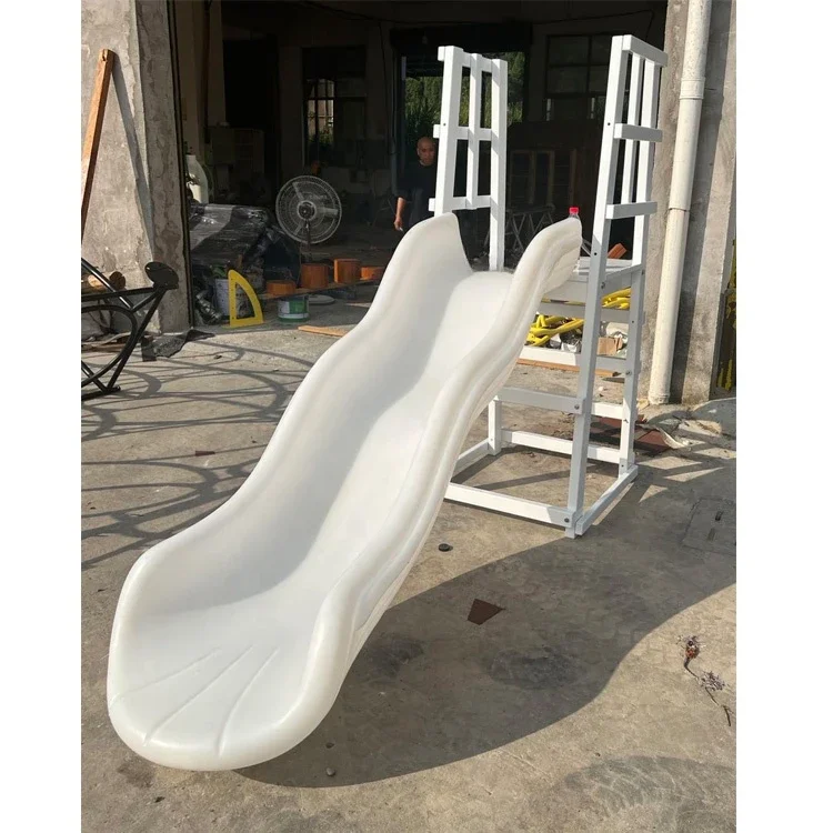 Kids playground slide equipment outdoor events add on items party rental white slide