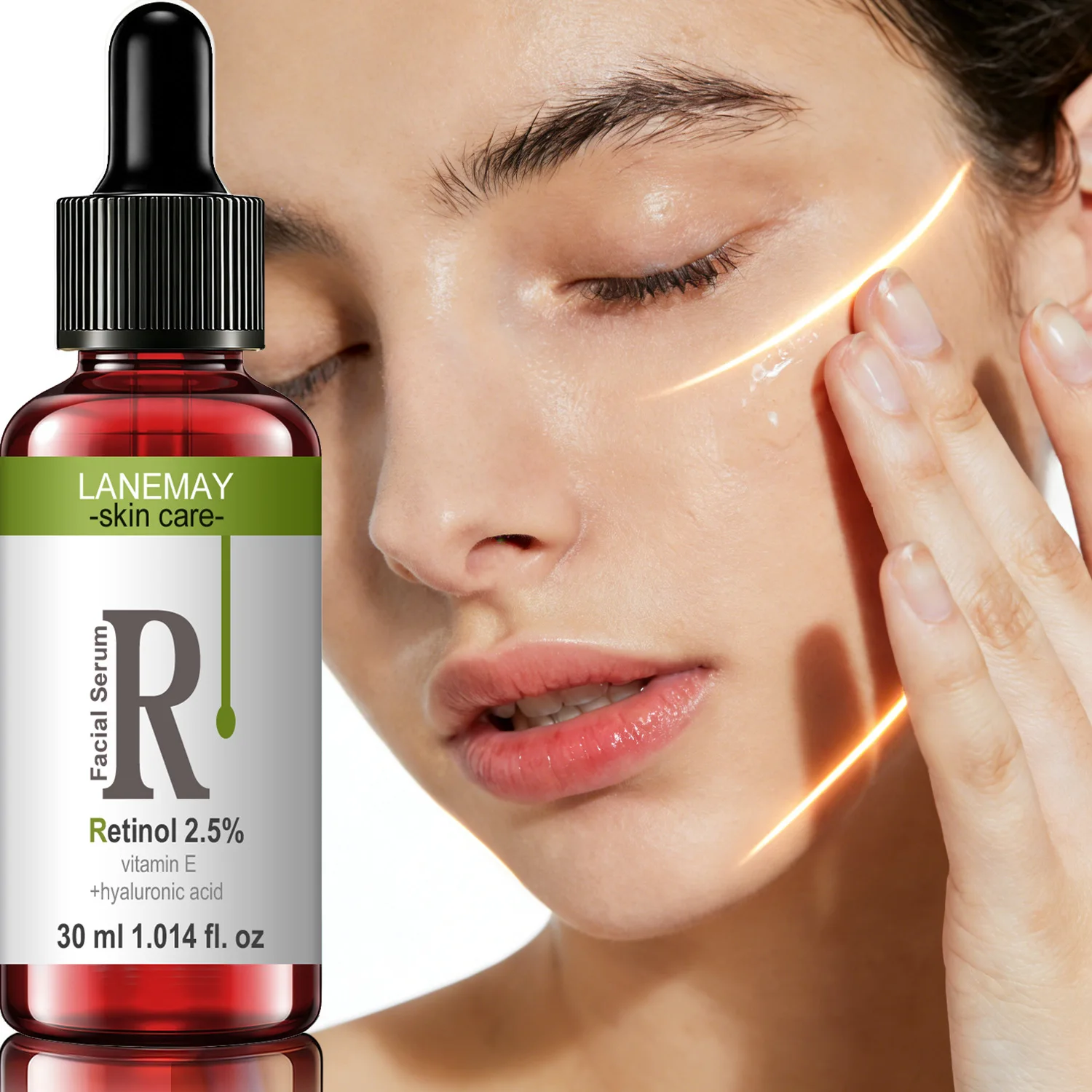 

Anti-Aging Retinol 2.5% Serum with Vitamin E & Collagen | Visibly Reduces Wrinkles & Evens Skin Tone, 8-Week Results, 30ml