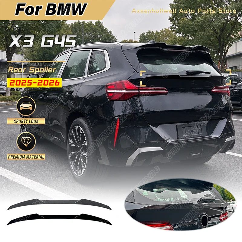 For BMW X3 G45 2025 2026 Car Rear Spoiler Trunk Wing Aftermarket Replacement Exterior Tuning Accessories Body Modification Kit