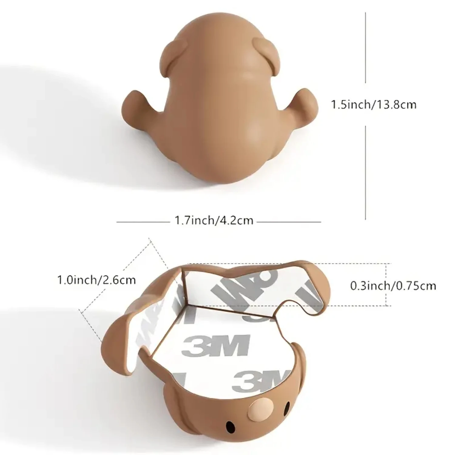 Ideal 2pc Soft Silicone Child Baby Safety Protection Corner Protector - Protect Your Little Ones from Sharp Edges on Furniture a