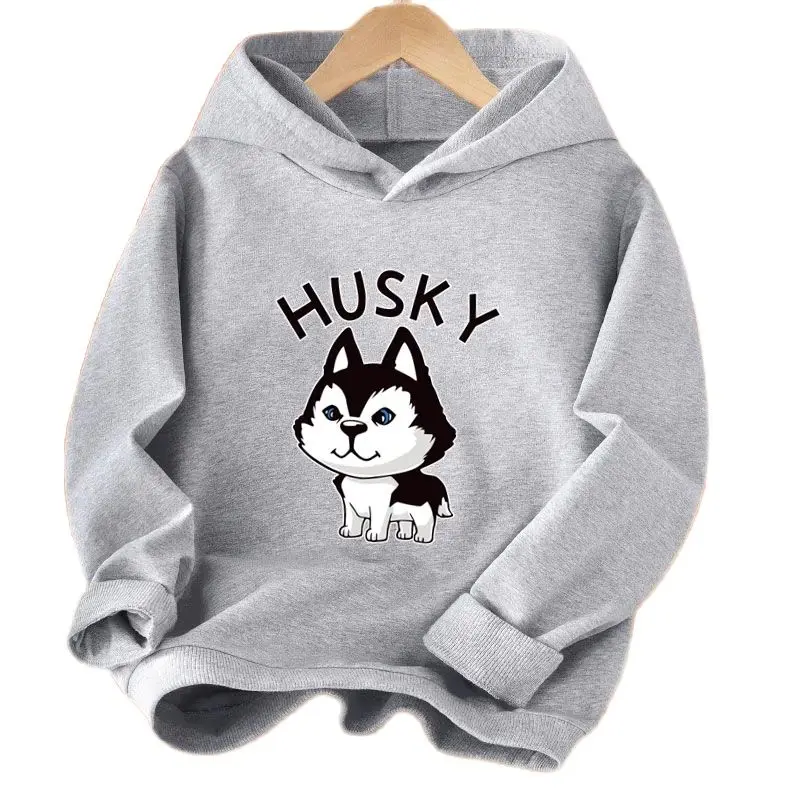 New Fashion Funny and cute husky dog printed hoodie Shiba Inu Dogs Print Boy Girl Casual Hoodies