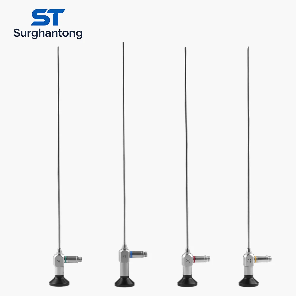 HD Urology Rigid Cystoscope 0/12/30/70 Degree 4x302mm High-Definition for Urological Examination and Surgery