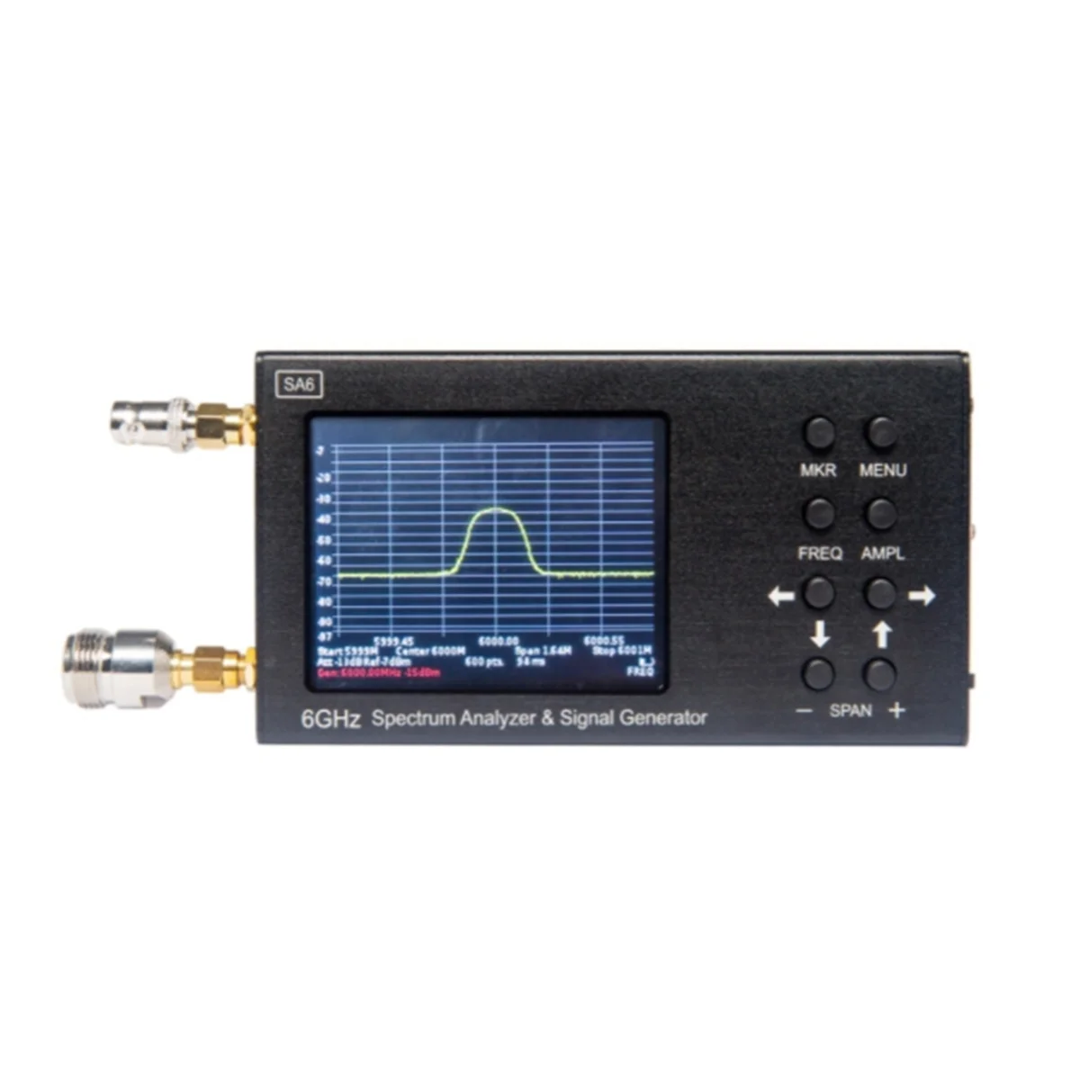 Analizador de espectro y generador de señal portátil SA6, 2G, 3G, 4G, LTE, CDMA, DCS, GSM, GPRS,GLONASS, nuevo